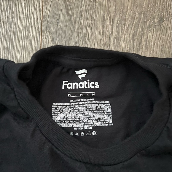 Los Angeles Chargers Fanatics T-Shirt Men’s Medium Black NFL EUC - Picture 3 of 3